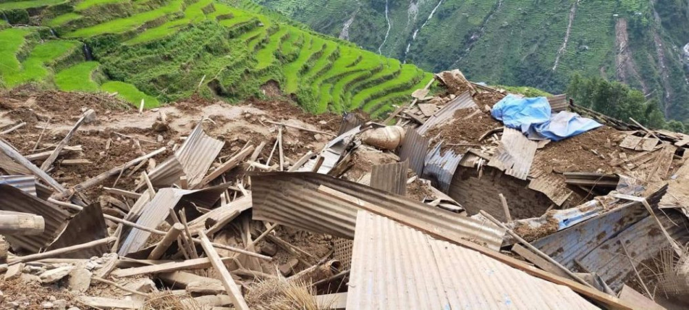 गोरखामा पहिराले घर पुरिँदा एकै परिवारका दुईजनाको मृत्यु