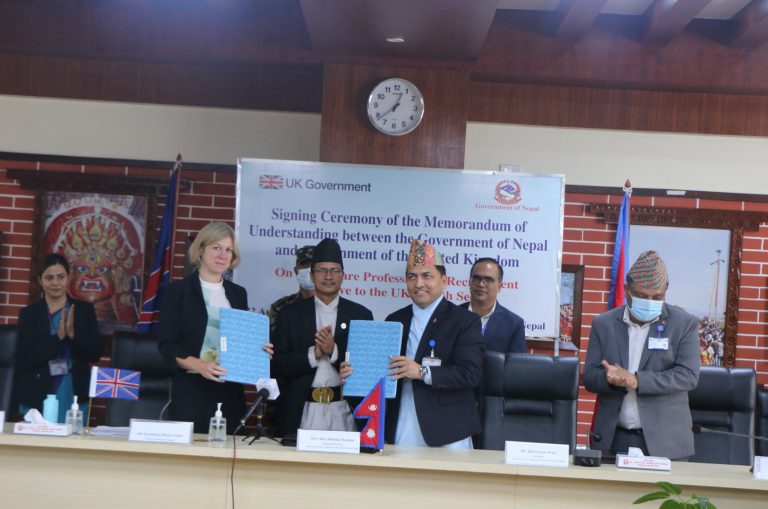 नेपाल र बेलायतबीच नेपाली नर्सलाई बेलायतमा रोजगारी प्रदान गर्ने समझदारी पत्रमा हस्ताक्षर, बेलायती सरह सेवासुविधा पाउने