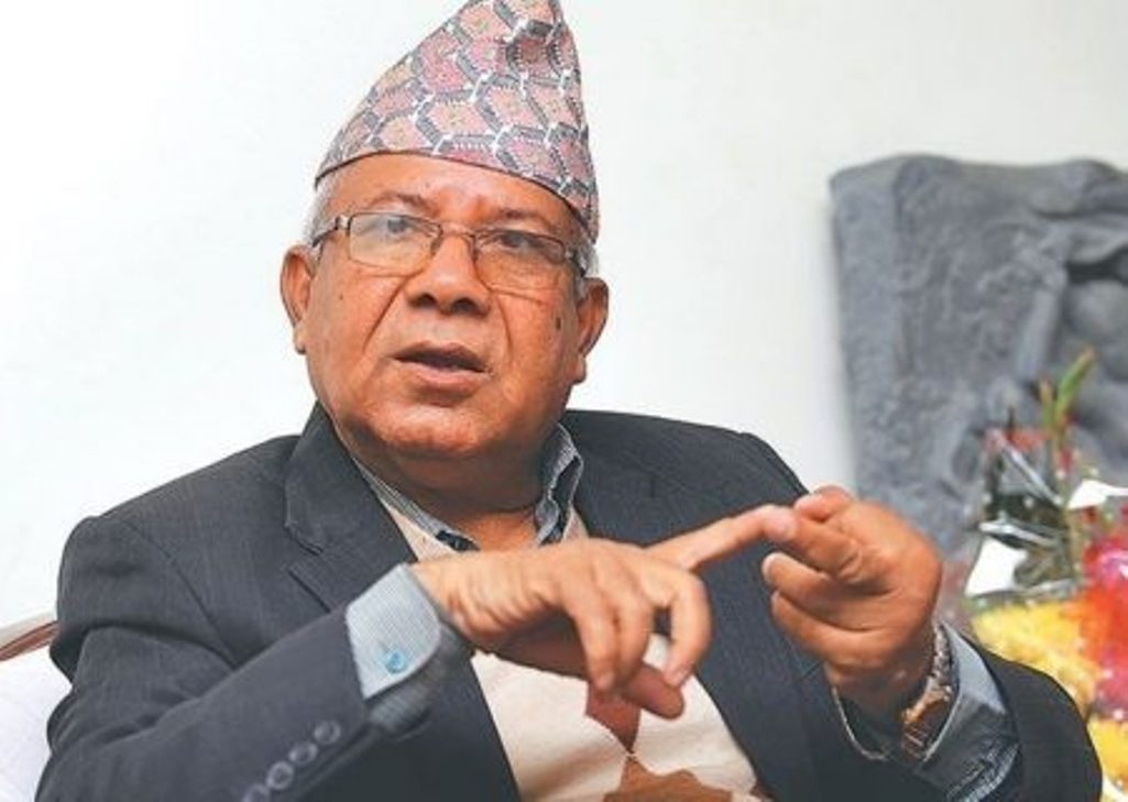 नेकपा एसलाई बेवास्ता गर्ने प्रवृत्ति निन्दनिय रहेको माधव नेपालको भनाइ