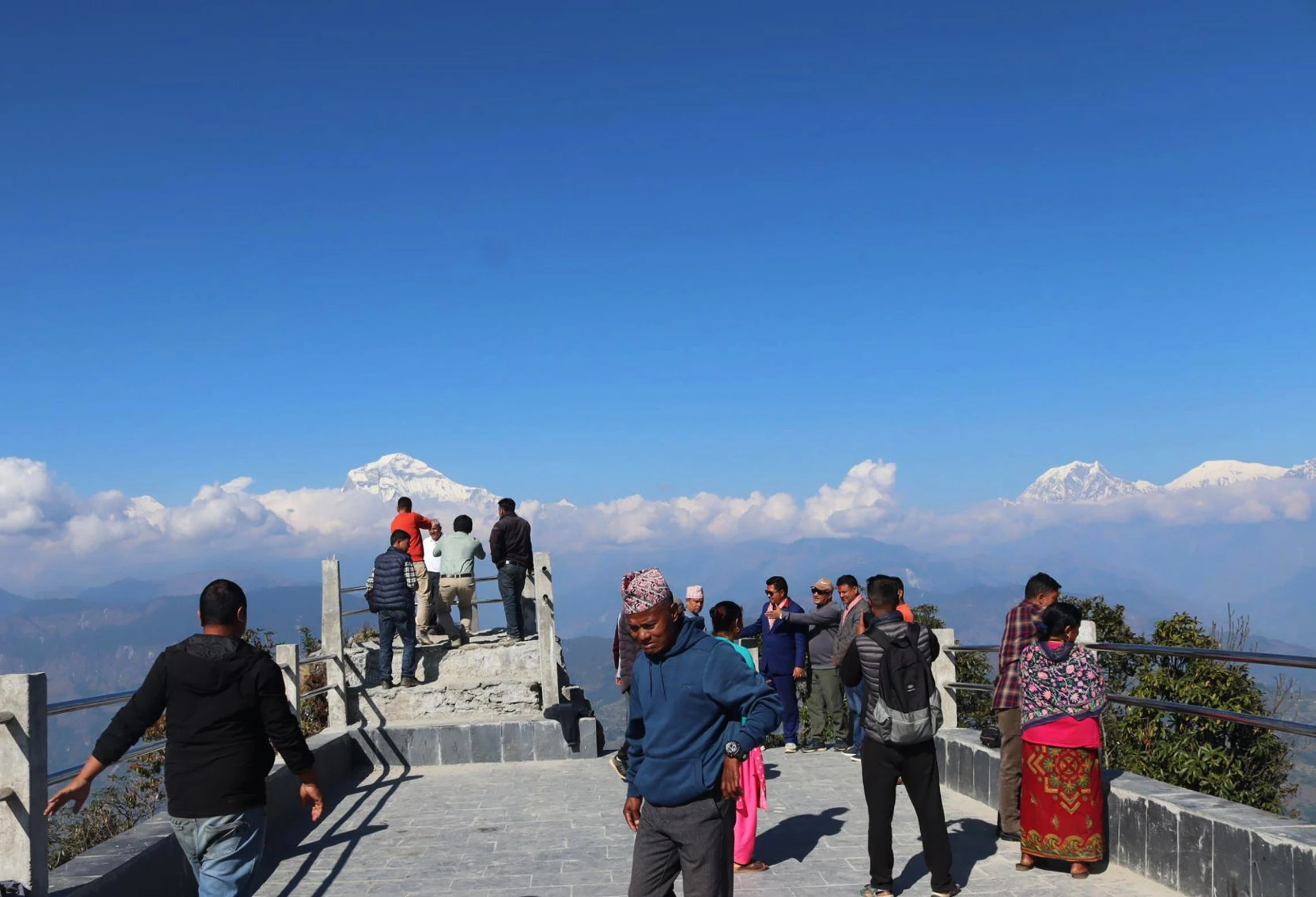पर्यटकको रोजाइ  बन्दै बागलुङको ‘बेलढुङ्गा’