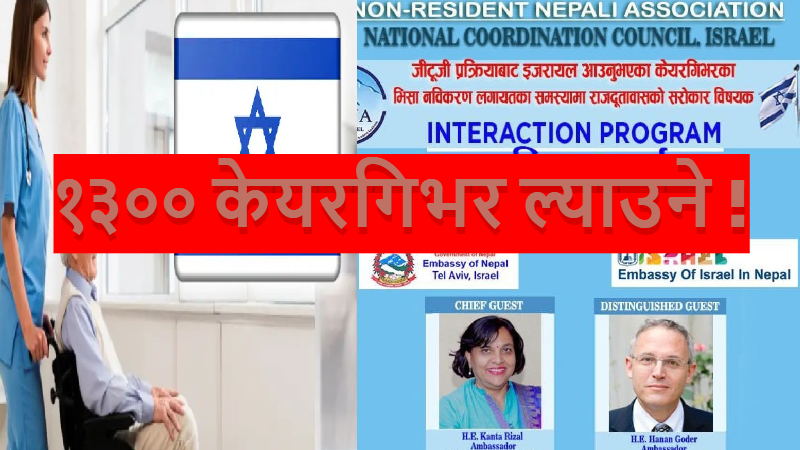 राजदूतद्वयको आथित्यमा इजरायलमा कार्यरत नेपालीको समस्या र समाधानबारे अन्तरक्रिया सम्पन्न !