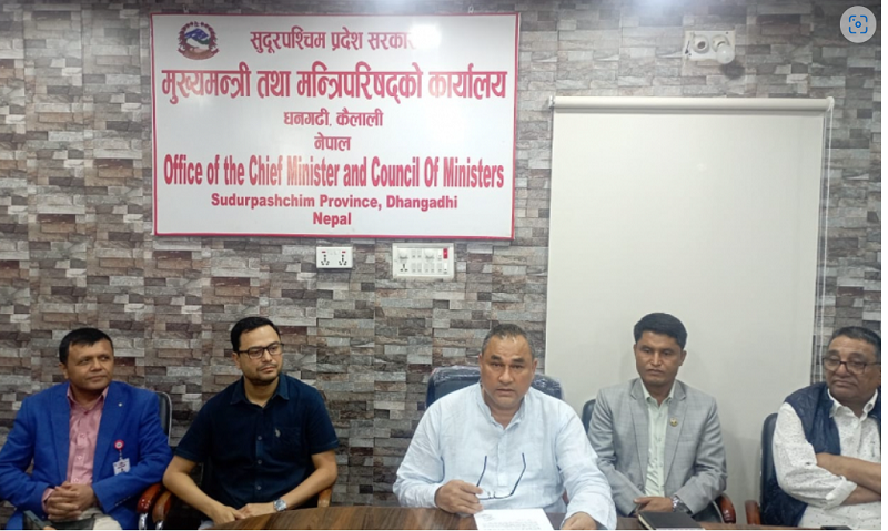 भूकम्प पीडितलाई सुदूरपश्चिम सरकारले एक करोड सहयोग गर्ने