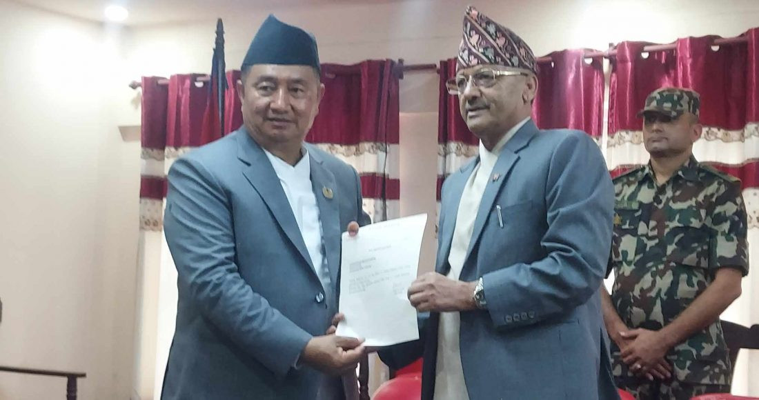 बागमती प्रदेशका मुख्यमन्त्रीले आज विश्वासको मत लिँदै