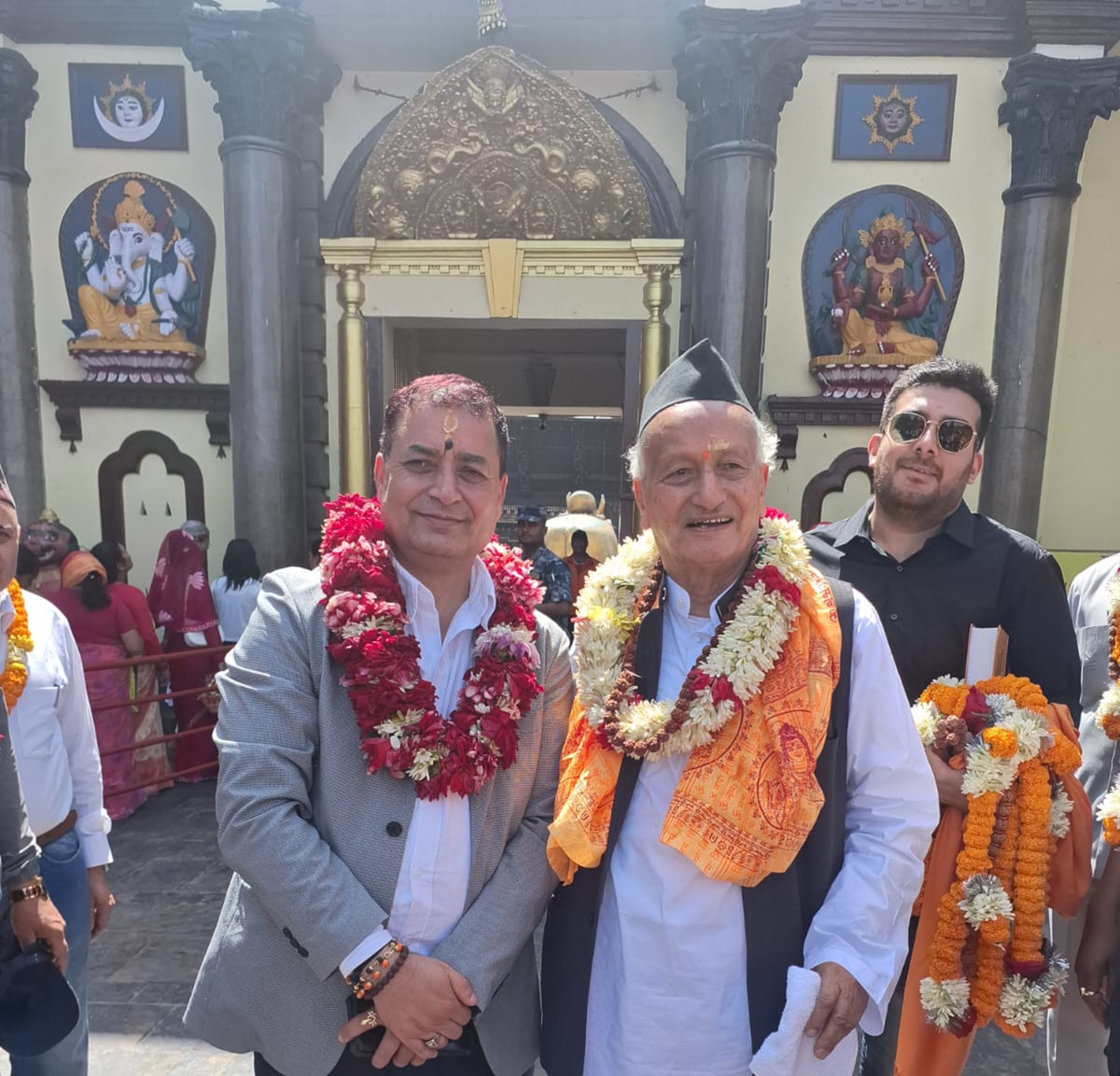 ‘पशुपति दर्शन अभियान’मा भारतका नेता, आर्थिक समृद्धिमा सहकार्य