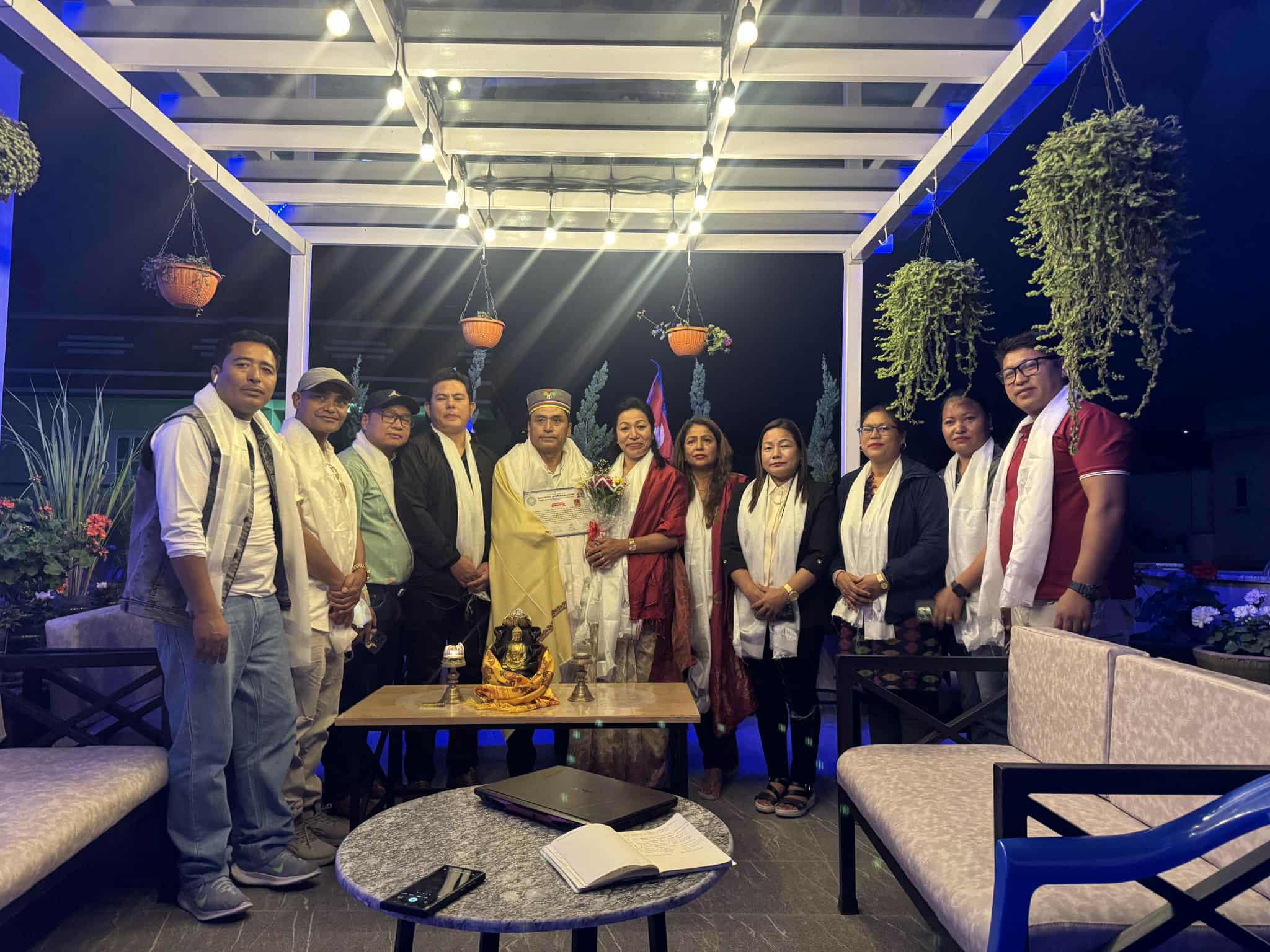 नेफिन इजरायलका संस्थापक महासचिव तामाङ सम्मानित