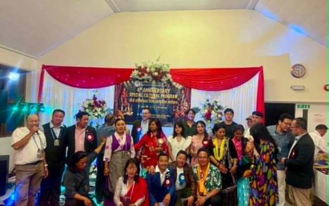 नेपाली कलाकार प्रस्तोता समाज बेलायतको चौथो वार्षिक उत्सव भव्य सम्पन्न ।